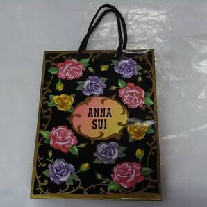 ☆入手不可 ANNA SUI アナスイ コスメ 旧ショップバック 紙袋 薔薇柄☆の画像1