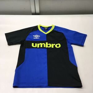 送料無料★UMBRO アンブロ★半袖Tシャツ　トップス★ジュニア　150 キッズ　子供★青#50523sj88