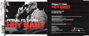 ピットブル（PITBULL FT. T-PAIN） Hey Baby（Drop It to the Floor） CD、シングル