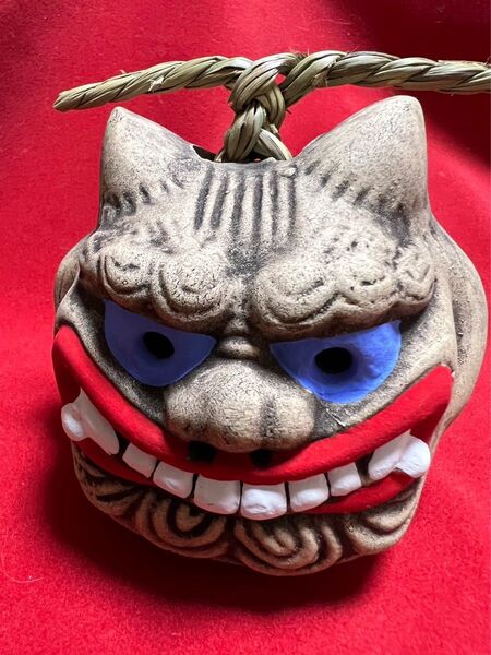 山口県の長州土鈴 陶器製獅子魔除鈴 交通家内安全 開運招福 コレクション 希少
