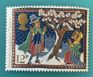 イギリス切手★ 1986 年のクリスマス - 民俗習慣 ..グラストンベリーの棘. 未使用 F6