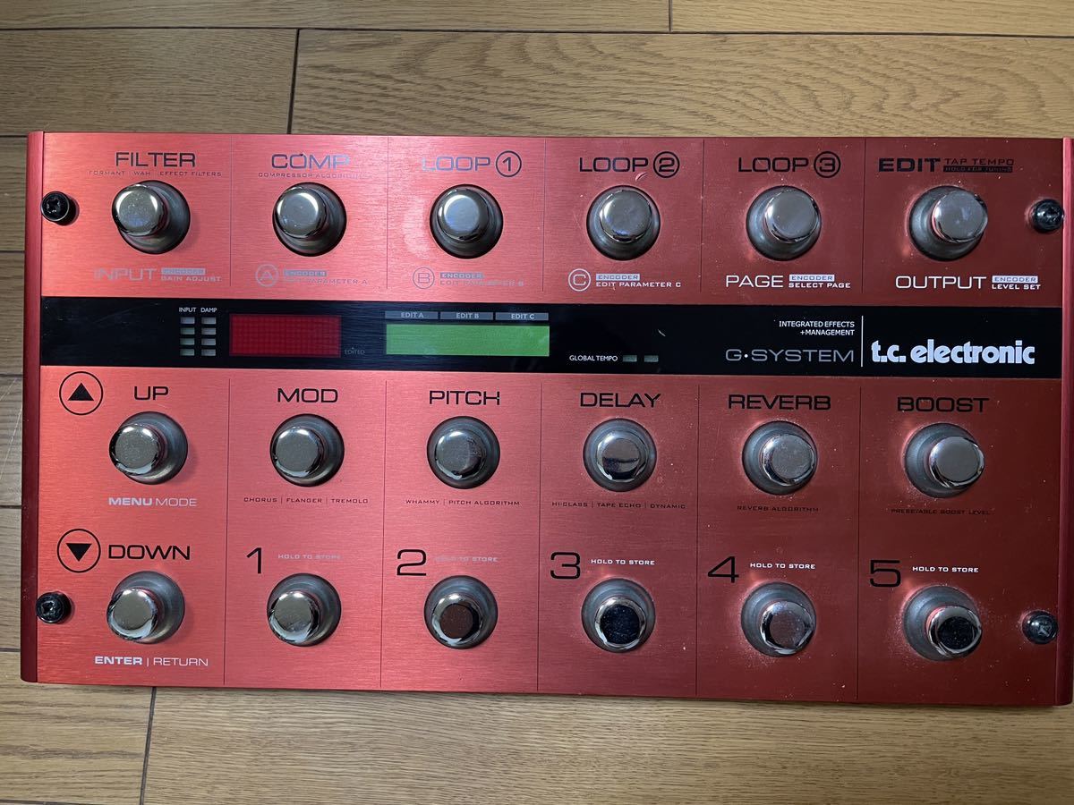 Yahoo!オークション -「tc electronic」(マルチエフェクター