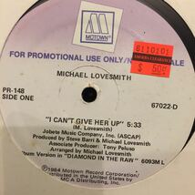 Michael lovesmith/i can't give her'up 中古レコード_画像3