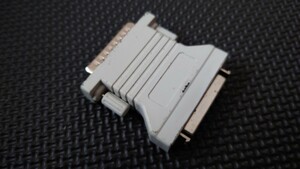 SCSI 変換コネクタ D-Sub25-ハーフ50ピン　未確認ジャンク