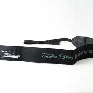 ☆美品☆Fujifilm フジフイルム FinePix S3 Pro Professional カメラ ストラップ ファインピクス プロフェッショナル Camera Strap☆の画像1