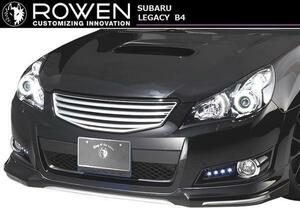 【M's】SUBARU レガシー A-C型 B4・ツーリングワゴン 共通 フロントスポイラー ROWEN ／ ロエン BM9/BR9 スバル LAGACY 1S001A00