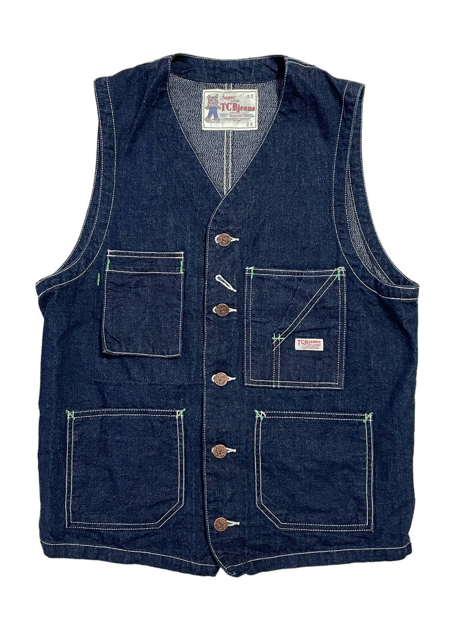 ヤフオク! -「tcb jeans」(Mサイズ) (ベスト)の落札相場・落札価格