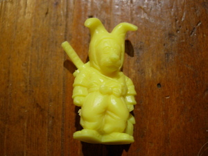 【V】ドラゴンボール　消しゴム人形　『ピラフ一味　シュウ』　171　黄色　フィギュア