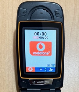 【美品】vodafone　ボーダフォン　V301D　三菱電機　PDC端末　通電可　使用感少ない