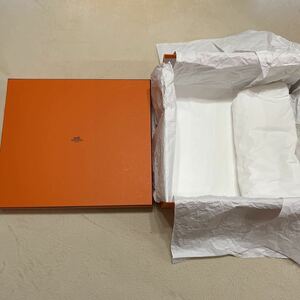 現行品　エルメス　バーキン40 空箱　47×42×22 HERMES BOX 空き箱　箱　化粧箱　バーキン　40 破れあり