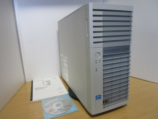 ★送料無料／NEC Express5800/GT110e／Windows10 Pro 64bit／CPU:Xeon E3-1220v2 3.10GHz/メモリ4GB/HDD160GB×2台／LibreOffice7.4、他 付