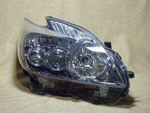 コーティング加工済み トヨタ プリウス ZVW30 右ヘッドランプ LED コイト 47-30 81110-47241 レンズ再生済み 前期 未テスト