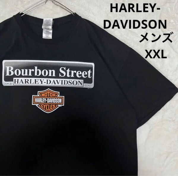 HARLEY-DAVIDSON ハーレーダビットソン　半袖Tシャツ　メンズ XXL ゆるダボ