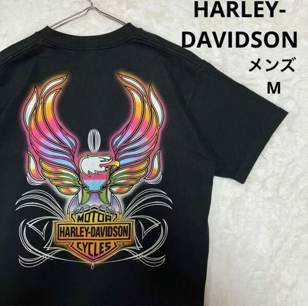 HARLEY-DAVIDSON ハーレーダビットソン　シングルステッチ　Tシャツ　メンズ M