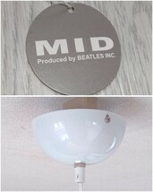 北欧風 MID Beatles inc 天井照明 ペンダントライト モダン ランプ インテリア 中古 送料無料 即決_画像7