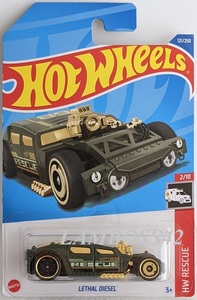 2022 #121-2 ホットウィール Lethal Diesel リーサル ディーゼル Hot Wheels HW Rescue 2/10