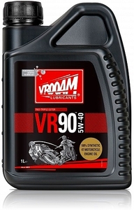 VROOAM製VR90 5W-40エンジンオイル1L入り 【ミニモト】【minimoto】【ホンダ 4mini】【ツーリング】【カスタム】