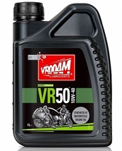 VROOAM製VR50 10W-40エンジンオイル1L入り 【ミニモト】【minimoto】【ホンダ 4mini】【ツーリング】【カスタム】_画像1