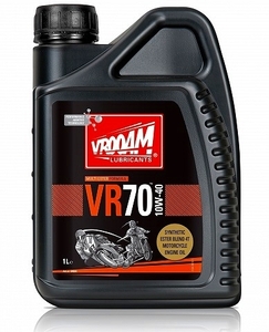 VROOAM製VR70 10W-40エンジンオイル1L入り 【ミニモト】【minimoto】【ホンダ 4mini】【ツーリング】【カスタム】