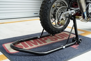  for motorcycle 12~21 -inch wheel car rear stand black [ Minimoto ][minimoto][ Honda 4mini][ touring ][ custom ]