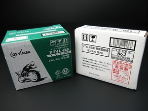 GS Yuasa 12V battery YT4L-BS [ Minimoto ][minimoto][ Honda 4mini][ touring ][ custom ]