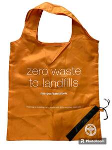 DSNY эко-сумка не продается редкость NYC город легализация orange уличный кемпинг New York City department of sanitation