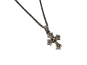 blati Marie Bloody Mary Cross necklace silver diamond SV925 men's lady's [ used ]