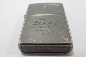 83054【 D ZIPPO VII 】1991年 ビンテージ ジッポー 着火確認済み WIND-PROOF ZIPPO MANUFACTURING CO BRADFORD PA USA 