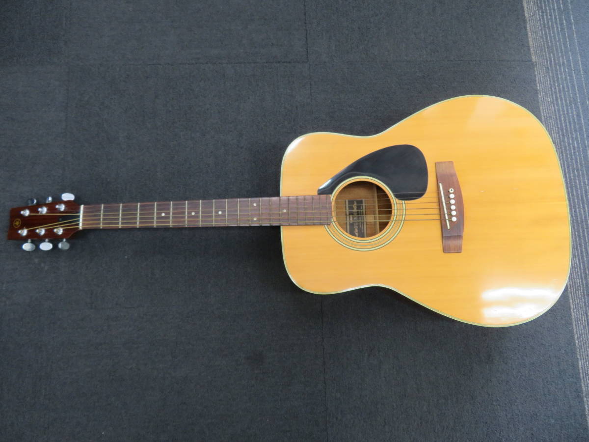 ファッションの YAMAHAギター FG200J 黒ラベル ジャパンヴィンテージ