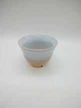 ■【未使用保管品】椿秀窯 急須 湯呑 御茶器 茶器揃い 萩焼 お茶道具_画像3