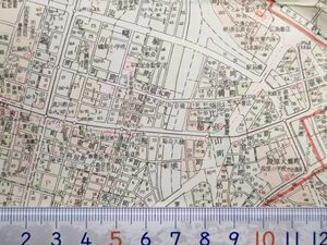 mc34[ map ] Hiroshima city Showa era 40 year [ bus route National Railways . goods line . comfort . ten thousand ..ABCC rest house Hiroshima large . Kyouhashi . pavilion carp three .. movie theatre / south seat ...