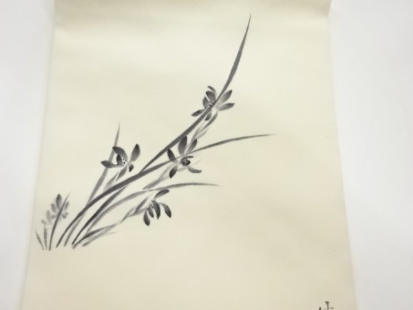 ys6559059; 宗sou 作家物 塩瀬手描き草花模様名古屋帯【リ | JChere