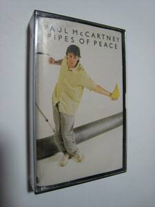 【カセットテープ】 PAUL McCARTNEY / PIPES OF PEACE US版 ポール・マッカートニー パイプス・オブ・ピース MICHAEL JACKSON 参加