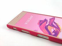 Xperia X Compact SO-02J ハードケース カバー シンプル PC ピンク_画像3