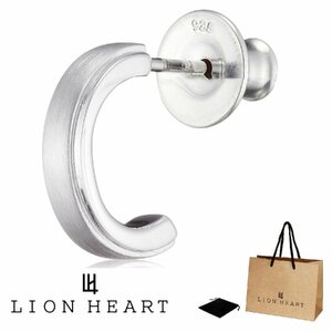 新品 正規品 ライオンハート LION HEART フープ シングル 片耳 ピアス シティポップ シルバー925 SV925 01EA0941SA