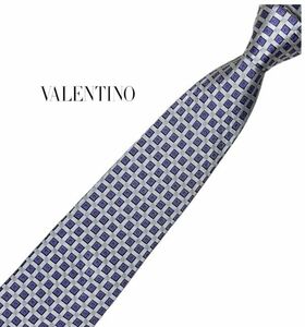 * beautiful goods * VALENTINO necktie a little small ... pattern USED Valentino used t425