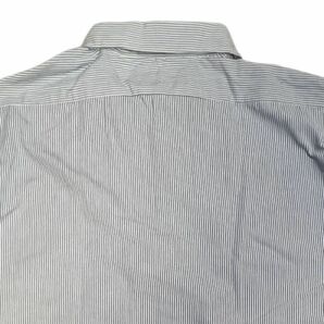 ★ヒッコリー★ aramark 半袖 ワークシャツ 1XLRサイズ クリーニング プレス済み 「Vertex」 アラマーク 古着 USED w707の画像5