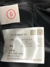 UNIQLO スーツ セットアップ ジャケット Sサイズ パンツ ウエスト58cm セット ブラック レディース ユニクロ 23051203_画像5