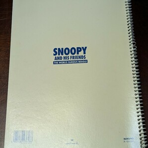 リングノート ノート レトロ スヌーピー SNOOPY 文房具 ピーナッツの画像2