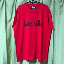 美品! メール便可! Jackin da Box (ジャッキンダボックス) Tシャツ レッド 赤 (XL) | MENS メンズ ストリート 横浜 skate スケーター_画像1