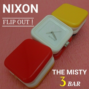 NIXON　ニクソン　ザ　ミスティ！　３気圧防水　ウォッチ　中古　AW145