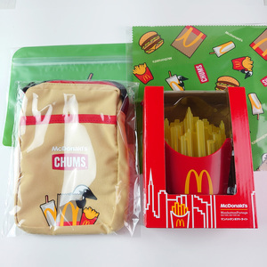 マクドナルド　福袋　商品4点セット　マンハッタンポーテージ マンハッタンポテトライト　チャムス ミニショルダーバッグ