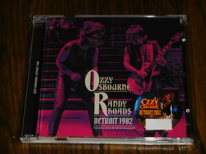 未開封新品 OZZY OSBOURNE / DETROIT 1982 初回ナンバリングステッカー付 ZODIAC Randy Rhoads Rudy Sarzo Tommy Aldridge Don Airey