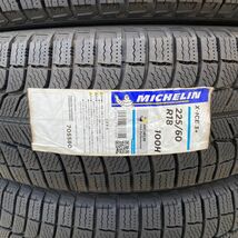 即納 処分価格 1台分 未使用品 2019年製 ミシュラン X-ICE3+ 225/60R18 4本 スタッドレスタイヤ 225/60-18 正規輸入品 4本送料込95,000円_画像2