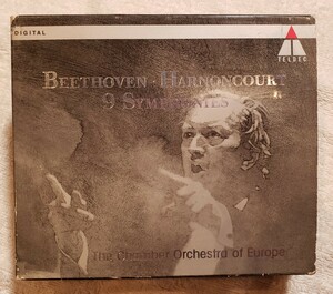 BEETHOVEN・HARNONCOURT 9 SYMPHONIES / The Chamber Orchestra of Europe アーノンクール TELDEC 2292-46452-2