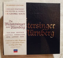 【限定盤】ワーグナー：楽劇「ニュルンベルクのマイスタージンガー」全曲　ショルテイ指揮　シカゴ交響楽団　WAGNER SOLTI POCL-8005/8_画像4