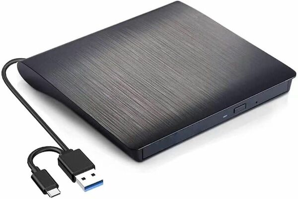 外付けDVDドライブ DVD DVDドライブ USB3.0 DVD±RW CD-RW USB ポータブル 光学ドライブ 外付け