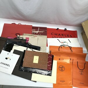 ハイブランド 　ショップバッグ LOUIS VUITTON ルイ・ヴィトン エルメス HERMES シャネル CHANEL 紙袋 まとめてセット ブランド 室D0504-16