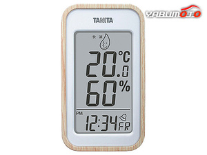 タニタ デジタル温湿度計 TT-572-NA 快適レベル表示 目覚ましアラーム付 マグネット 置き式 壁掛け ギフト プレゼント
