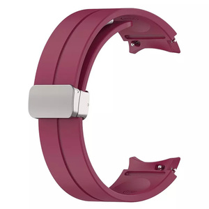 Samsung Galaxy Watch 5 4 belt Samsung Galaxy watch smart watch exchange band silicon interchangeable wine red 12-15